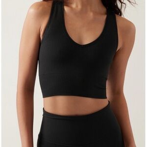 Athleta Aurora Seamless Crop Rib Tank